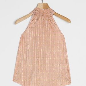 New Anthropologie Vickie Halter Top M